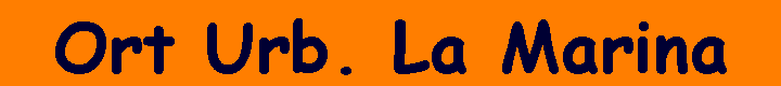 Ort Urb. La Marina